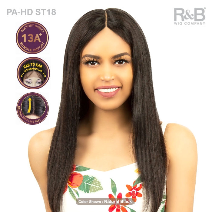 Randb Collection 13a 100 Unprocessed Brazilian Virgin Remy Hair Wig Pa Hd St18